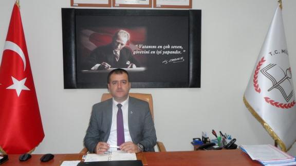 İlçe Milli Eğitim Müdürü Özkan FİDANın 2015-2016 Eğitim Öğretim Yılı 2.Dönem Mesajı
